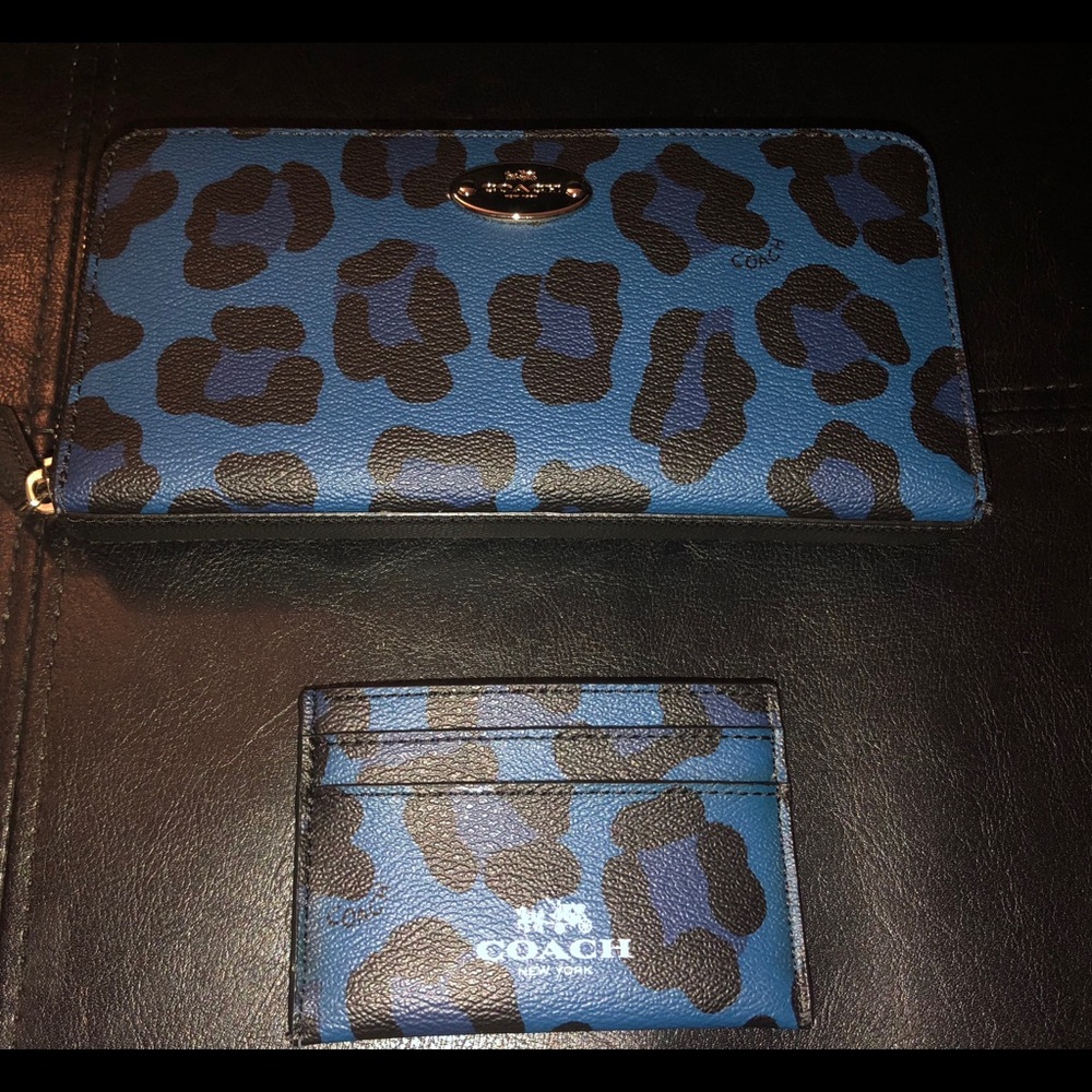 Coach wallet and card holder